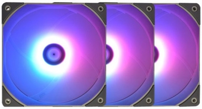 Thermalright Вентилятор для корпуса Thermalright TL-C12R-Sx3 120x120x25 мм, 1500 об/мин, 26 дБА, 58 CFM, 4-pin PWM, ARGB подсветка, 3 шт в упаков TL-C12R-S ARGB x3 TL-C12R-Sx3