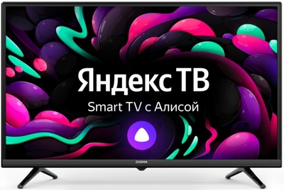Digma Телевизор Digma черный/FHD/32" LED/60Hz/DVB-T/DVB-T2/DVB-C/DVB-S/DVB-S2/USB/2*HDMI/BT/WiFi/Smart TV DM-LED32SBB35 