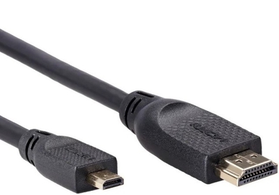 Vcom Кабель интерфейсный VCOM HDMI-19M/MicroHDMI-19M ver 2.0 1.8m CG587-1.8M 
