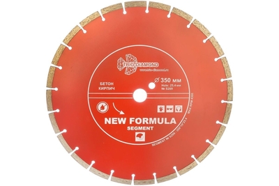 Trio diamond Диск алмазный Trio Diamond New Formula Segment 350*10*25,4мм S209 