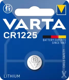 Varta Батарейка Varta 06225101401 BL1 Lithium 3V (6225) (1/10/100) ELECTRONICS CR1225 06225101401