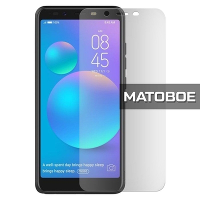 Krutoff Стекло защитное гибридное МАТОВОЕ Krutoff для Tecno POP 1S 288547