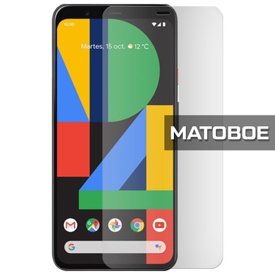 Krutoff Стекло защитное гибридное МАТОВОЕ Krutoff для Google Pixel 4 XL 287361