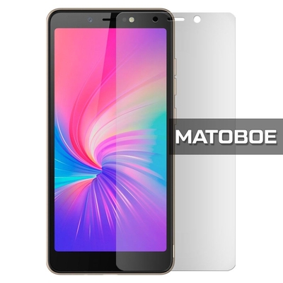 Krutoff Стекло защитное гибридное МАТОВОЕ Krutoff для Tecno POP 2S 288548