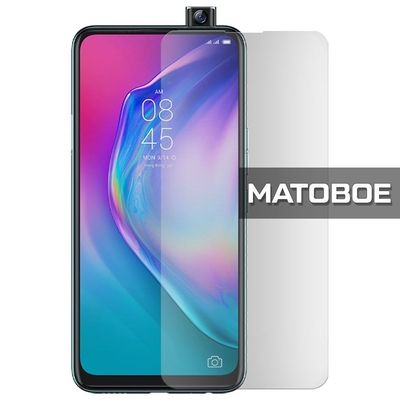 Krutoff Стекло защитное гибридное МАТОВОЕ Krutoff для Tecno Camon 15 Pro 288532