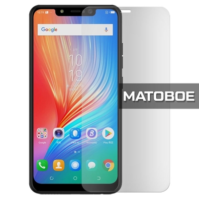Krutoff Стекло защитное гибридное МАТОВОЕ Krutoff для Tecno Spark 3 Pro 288557