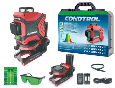 Condtrol Нивелир лазерный Condtrol GFX 360-2 Kit 1-2-403 