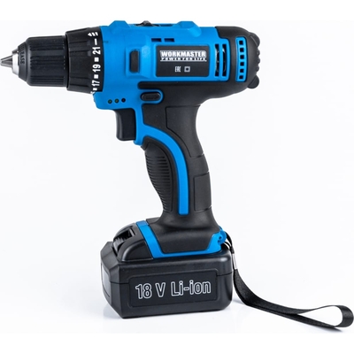 WorkMaster Аккумуляторная дрель-шуруповерт WorkMaster АШ-18Л 