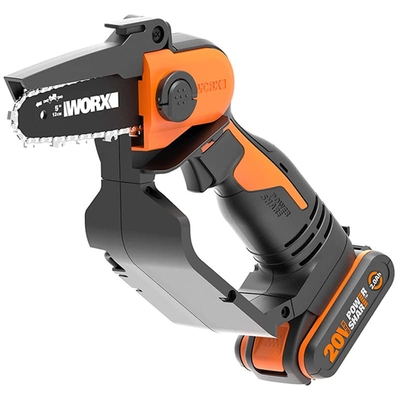 Worx Аккумуляторная пила цепная WORX WG324E, 20В, 2Ач х1, ЗУ 2А, кейс WG324E 