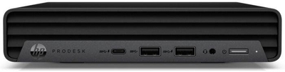 HP Компьютер HP ProDesk 400 G6, Intel Core i7 10700T, DDR4 16ГБ, SSD 512ГБ, Intel UHD Graphics 630, Windows 11 Professional, черный (5l5z4ea) 400 G6 Mini 5L5Z4EA