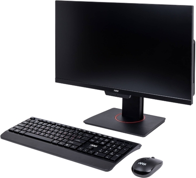 HIPER Моноблок Hiper V12, 23.8", IPS, Intel Pentium Gold G7400, DDR4 8ГБ, SSD 256, Intel UHD Graphics 710, Windows 10 Home, черный (hv12h6pgs256r8b) HV12H6PGS256R8B