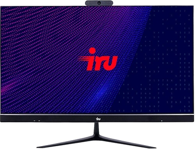 iRU Моноблок IRU Office 23IH5P, 23.8", IPS, Intel Core i5 10400, DDR4 8ГБ, SSD 512, Intel UHD Graphics 630, Free DOS, черный (1864683) 1864683