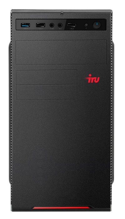 iRU Компьютер IRU Game 310H5GS, Intel Core i3 10105, DDR4 8ГБ, SSD 480ГБ, NVIDIA GeForce GTX 1660 Super 6144МБ, Windows 11 Home, черный (1783888) 1783888