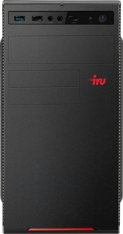 iRU Компьютер IRU Home 310H5SE, Intel Core i5 11400, DDR4 8ГБ, HDD 1024ГБ, Intel UHD Graphics 730, Windows 11 Professional, черный (1828973) 1828973