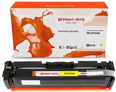 Print-Rite Картридж Print-Rite TFHB34YPU1J CF542X желтый (pr-cf542x) PR-CF542X