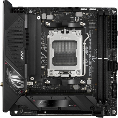 ASUS Материнская плата Asus ROG STRIX X670E-I GAMING WIFI, SocketAM5, AMD X670, mini-ITX ROG STRIX X670E-I GAMING WIFI