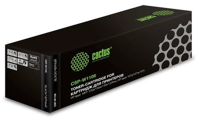 CACTUS Картридж Cactus CSP-W1106 черный CSP-W1106