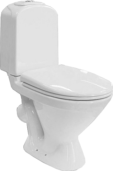 Sanita LUXE Унитаз-компакт Sanita luxe Classic luxe с микролифтом WC.CC/Classic/2-DM/WHT.G/S1 