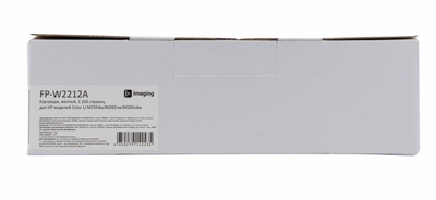 F+ Картридж F+ желтый, 1 250 страниц, для HP моделей Color LJ M255dw/M282nw/M283cdw FP-W2212A 