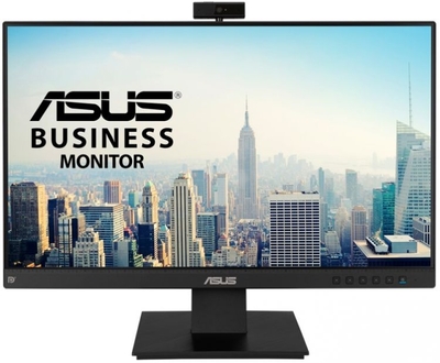 ASUS Монитор 23.8'' ASUS 1920x1080, IPS LED, 5ms, 300cd/m2, 178°/178°, 100M:1, D-Sub, HDMI, DP, USB, Microphone, Web Camera 2.0M Pixels, колонки, 6 BE24EQK 
