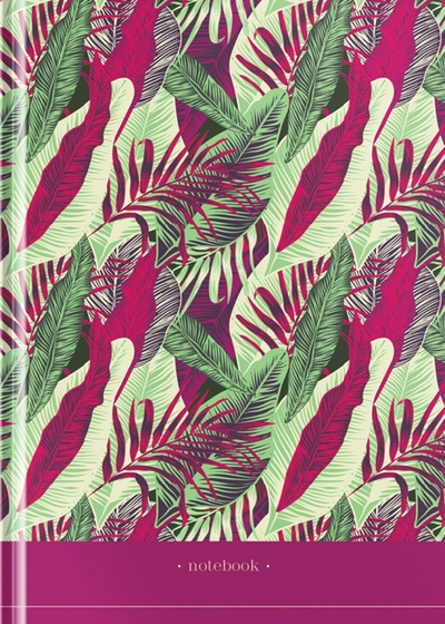 Спейс Бизнес-блокнот Стиль. Tropical pattern, А4, 80 листов, клетка Спейс 