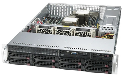 Supermicro Платформа SuperMicro SYS-620P-TRT C621A 10G 2P 2x1200W SYS-620P-TRT