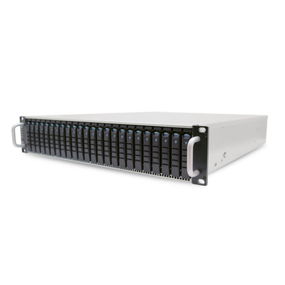 AIC Дисковая полка AIC 2U, 24*SATA/SAS HS 2,5" bay, HS JBOD, 2xSAS 12G expander with 3xSFF-8644, 2xBMC, 549W 1+1 redundant 80+ Platinum, w/o XJ1-20242-07