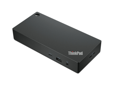 Lenovo Док-станция ThinkPad Universal USB-C Dock (2x DP 1.4, 1x HDMI 2.0, 3x USB 3.1, 2x USB 2.0, 1x USB-C, 1x RJ-45, 1x Combo Audio Jack 3.5mm), EU power cord included, rpl. 40AY0090EU (40AY0090UK) Lenovo 40AY0090UK
