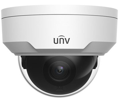 Uniview Камера Uniview Видеокамера IP купольная антивандальная, 1/2.8" 2 Мп КМОП @ 30 к/с, ИК-подсветка до 30м., LightHunter 0.001 Лк @F1.6, объектив 2.8 мм, WDR, 2D/3D DNR, Ultra 265, H.265, H.264, MJPEG, 3 IPC322SB-DF28K-I0 IPC322SB-DF28K-I0-RU