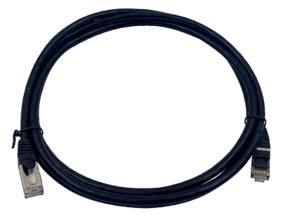 Buro Патч-корд Buro STP 4 пары cat7 CCA molded 2м черный RJ-45 (m)-RJ-45 (m) BU-7-2M