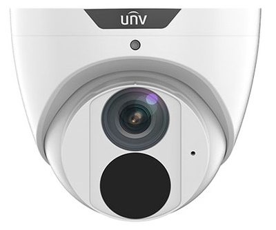 Uniview Камера Uniview Видеокамера IP купольная, 1/2.7" 4 Мп КМОП @ 30 к/с, ИК-подсветка до 50м., LightHunter 0.003 Лк @F1.6, объектив 2.8 мм, WDR, 2D/3D DNR, Ultra 265, H.265, H.264, MJPEG, 3 потока, встроен IPC3614SS-ADF28KM-I0 