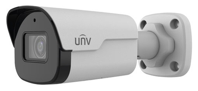 Uniview Камера Uniview Видеокамера IP цилиндрическая, 1/2.7" 4 Мп КМОП @ 30 к/с, ИК-подсветка до 50м., LightHunter 0.003 Лк @F1.6, объектив 2.8 мм, WDR, 2D/3D DNR, Ultra 265, H.265, H.264, MJPEG, 3 потока, вс IPC2124SS-ADF28KM-I0 