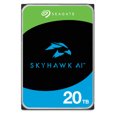 Seagate Жесткий диск Seagate ST20000VE002 SkyHawk AI 20TB, 3.5", 7200rpm, SATA3, 256MB, для видеоданных ST20000VE002