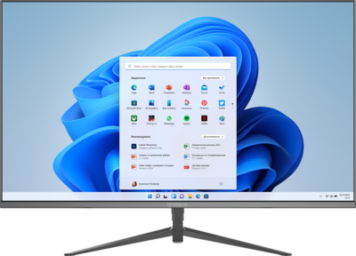Irbis Моноблок IRBIS MB2700 27" AIO, CPU intel I5-1135G7, 27" LCD (1920x1080IPS), 16GB PCDDR4 2400MHZ+512GB, 1*1 AC wifi,brush dark grey, EU adaptor 19V 3.42A, with Win11 OS (MB2700) MB2700
