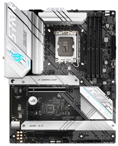 ASUS Материнская плата ASUS ROG STRIX B660-A GAMING WIFI D4, LGA1700, B660, 4*DDR4, HDMI+DP, CrossFireX, SATA3 + RAID, Audio, Gb LAN, USB 3.2*9, USB 2.0*7, ATX ; 90MB18S0-M0EAY0 (ROG STRIX B660-A GAMING W ROG STRIX B660-A GAMING WIFI D4