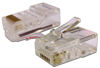 LANMASTER Коннектор Lanmaster (TWT-PL45-8P8C-6) UTP кат.6 RJ45 (упак.:100шт) TWT-PL45-8P8C-6