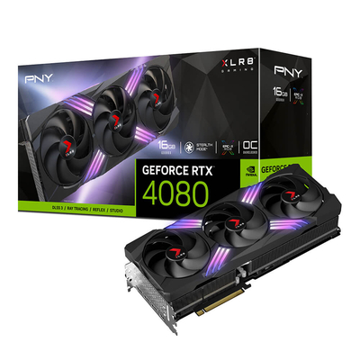 Pny Видеокарта PNY XLR8 nVidia RTX 4080 2205 16384 23000 256 RTL [VCG408016TFXXPB1-O] GeForce RTX 4080 (VCG408016TFXXPB1-O) VCG408016TFXXPB1-O