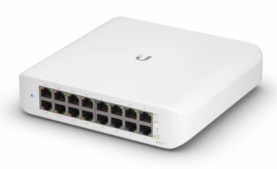 UBIQUITI Коммутатор UniFi Desktop 16Port Gigabit Switch with PoE (USW-Lite-16-POE-EU) UBIQUITI USW-Lite-16-POE-EU