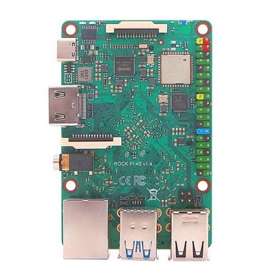 RockPi Микрокомпьютер RockPi 4GB RK3399/4GB OEM RPBoard A4 
