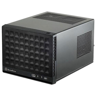 Silverstone Корпус SilverStone SG13, Mini-Tower, SST-SG13B-C, черный SST-SG13B-C