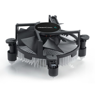 DeepCool Кулер для процессора DeepCool CK-11509 (Soc-1150/1155/1156/ 3pin 27dB Al 65W 137g клипсы RTL) (DP-ICAP-11509) DP-ICAP-11509