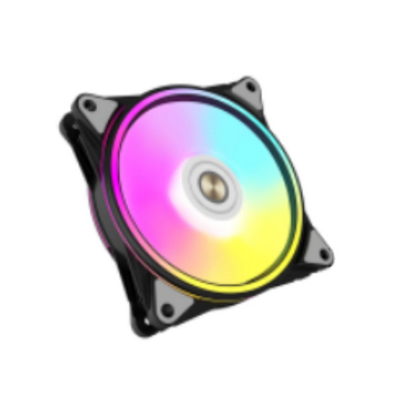 Alseye HALO PRO B FAN 120mm, hydraulic,800~2100rpm, max 51.87CFM, max 26dBA, ARGB. PWM, Black, RTL Alseye HALO PRO B