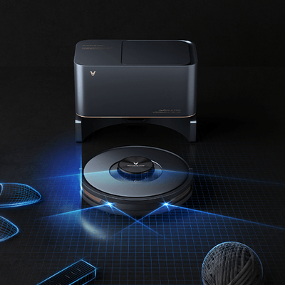 VioMi Робот-пылесос Viomi Robot Vacuum Alpha 2 Pro Black (628323) V-RVCLMD40B 
