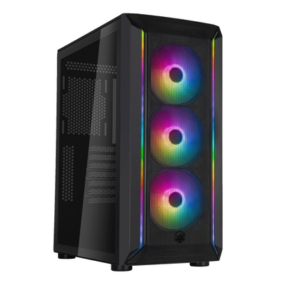 Silverstone Корпус ATX SILVERSTONE Fara , Midi-Tower, без БП, черный [g41fa511zbg0020] G41FA511ZBG0020