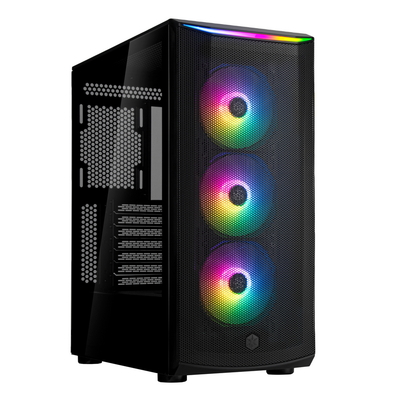Silverstone Корпус ATX SILVERSTONE Fara , Midi-Tower, без БП, черный [g41fa512zbg0020] G41FA512ZBG0020