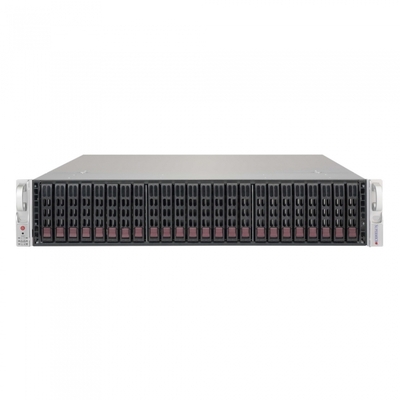 Supermicro Дисковая полка (DAS) SuperMicro SuperChassis , 24x2.5" SATA/SAS HS, 8хSAS 12Gb/s, 2x600W, 2U (CSE-) 216BE2C-R609JBOD CSE-216BE2C-R609JBOD