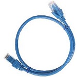Iek ITK Коммутационный шнур (патч-корд), кат.5Е UTP, 5м, синий (PC03-C5EU-5M) Iek PC03-C5EU-5M