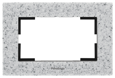 Panasonic Рамка Panasonic Karre Plus WKTF08093CD-RU 2x горизонтальный монтаж камень сумеречный (упак.:1шт) WKTF08093CD-RU