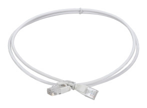 Itk Патч-корд ITK PC08-C5EUL-1M5-SL-WT UTP вилка RJ-45-вилка RJ-45 кат.5е 1.5м белый LSZH (уп.:1шт) PC08-C5EUL-1M5-SL-WT