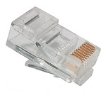 Itk Коннектор ITK (CS3-1C5EF) кат.5e RJ45 прозрачный (упак.:1шт) CS3-1C5EF